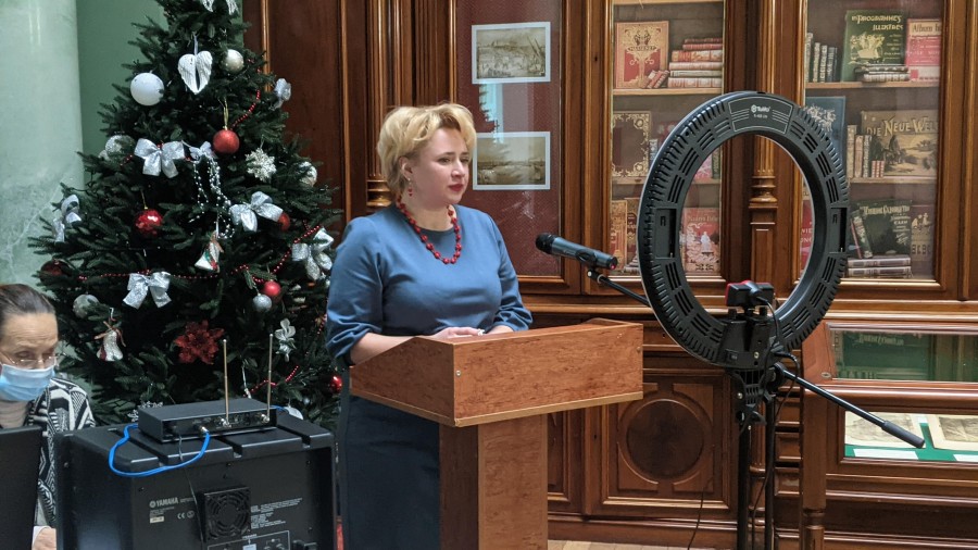 Ірина Бірюкова, генеральний директор Одеської національної наукової бібліотеки, заслужений працівник культури України Ірина Бірюкова