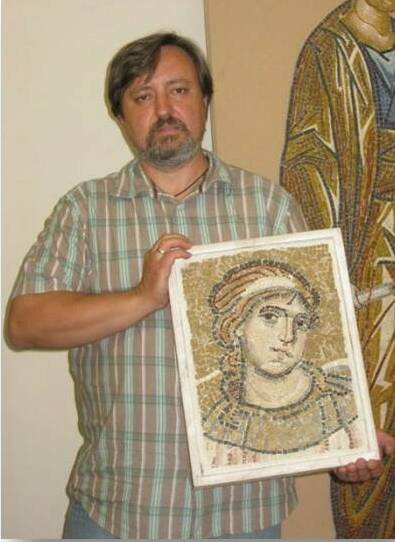 Андрій Чаркін, художник, мозаїст, член Національної спілки художників України